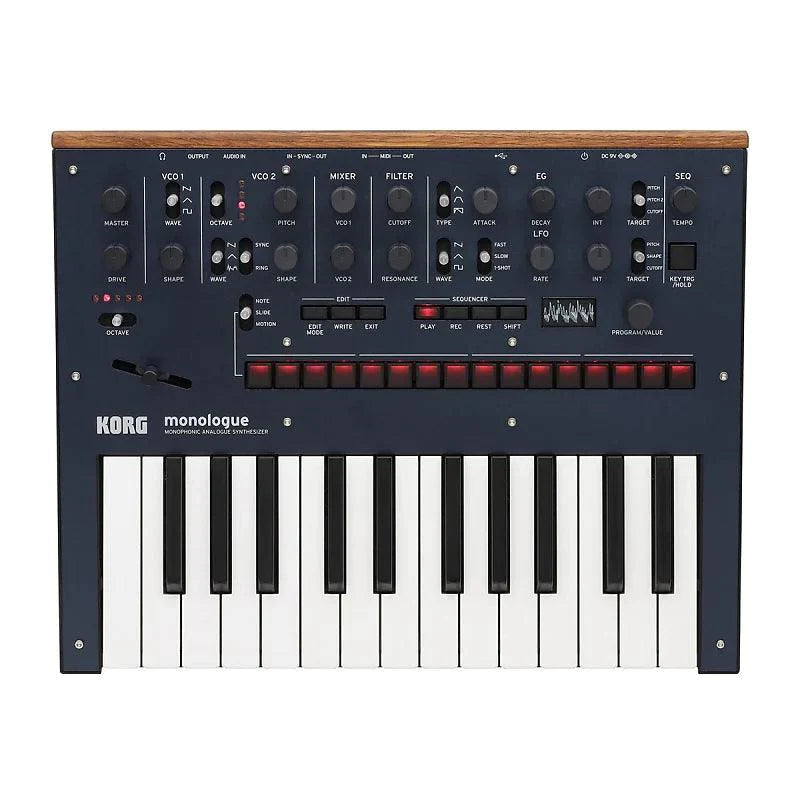 Korg Monologue Desktop Analogue Synth (Blue) - my dev shop
