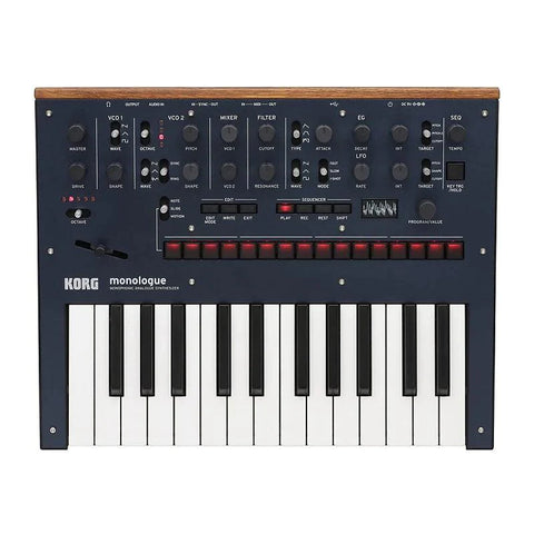 Korg Monologue Desktop Analogue Synth (Blue)